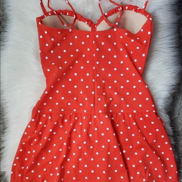 Polka Dot One Piece Bathing Suit - Picture 2 of 5
